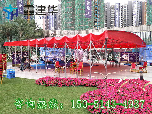 宿遷手動(dòng)推拉雨篷 防違建加固，助力門店檔口靈活遮陽